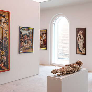 Blick in einen Raum der Schausammlung. (Foto: Diözesanmuseum Freising / Thomas Dashuber) Blick in einen Raum der Schausammlung. (Foto: Diözesanmuseum Freising / Thomas Dashuber)