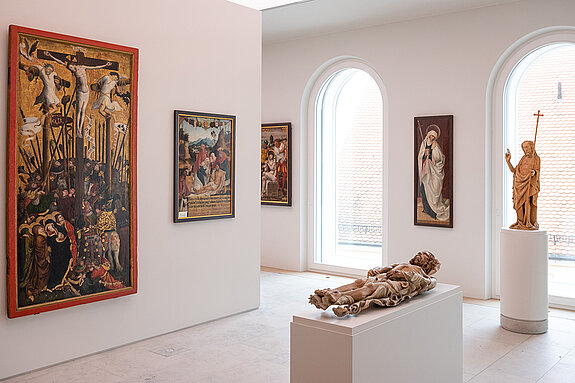 Blick in einen Raum der Schausammlung. (Foto: Diözesanmuseum Freising / Thomas Dashuber) Blick in einen Raum der Schausammlung. (Foto: Diözesanmuseum Freising / Thomas Dashuber)