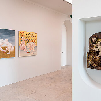 Blick in einen Raum der Schausammlung. (Foto: Diözesanmuseum Freising / Thomas Dashuber) Blick in einen Raum der Schausammlung. (Foto: Diözesanmuseum Freising / Thomas Dashuber)