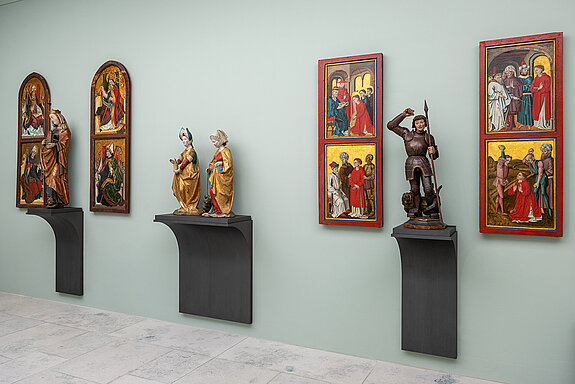 Blick in einen Raum der Schausammlung. (Foto: Diözesanmuseum Freising / Thomas Dashuber) Blick in einen Raum der Schausammlung. (Foto: Diözesanmuseum Freising / Thomas Dashuber)