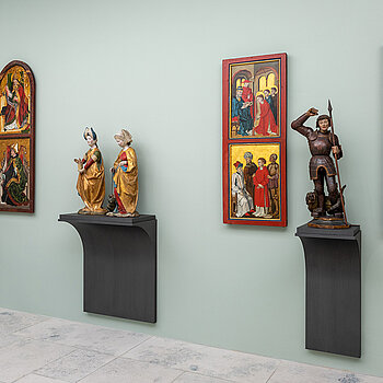 Blick in einen Raum der Schausammlung. (Foto: Diözesanmuseum Freising / Thomas Dashuber) Blick in einen Raum der Schausammlung. (Foto: Diözesanmuseum Freising / Thomas Dashuber)